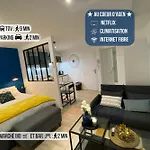 Daire Le Standing - Au Coeur D'agen - Self Checkin - Wifi - Netflix - Smart Tv - Luqs Fr Agen